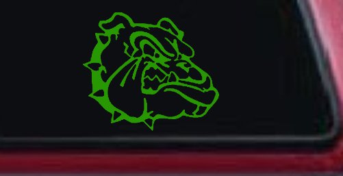 Bulldog Head Sports Car or Truck Window Decal Sticker