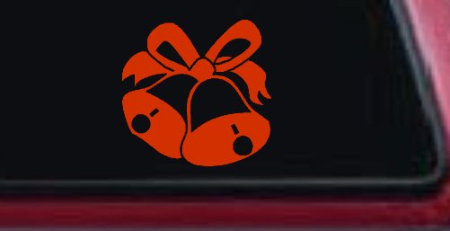 Christmas Bells Car or Truck Window Decal Sticker