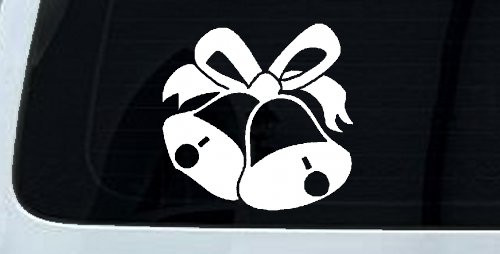 Christmas Bells Car or Truck Window Decal Sticker