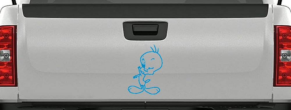 Tweety Bird Wink Cartoons Car or Truck Window Decal Sticker