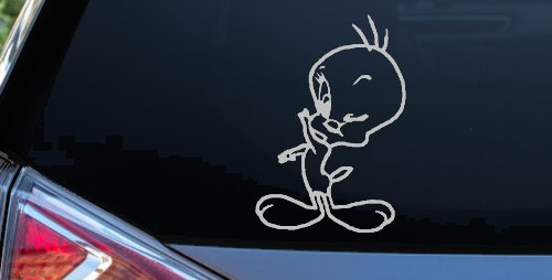 Tweety Bird Wink Cartoons Car or Truck Window Decal Sticker