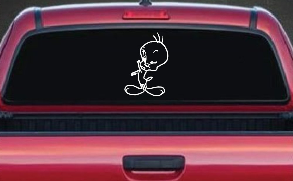 Tweety Bird Wink Cartoons Car or Truck Window Decal Sticker