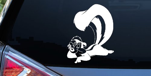 Pepe Le Pew Skunk Cartoons Car or Truck Window Decal Sticker