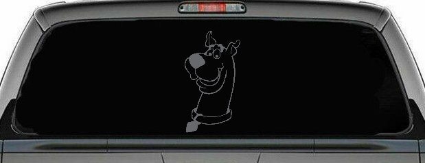 Scooby Doo Cartoons Car or Truck Window Decal Sticker