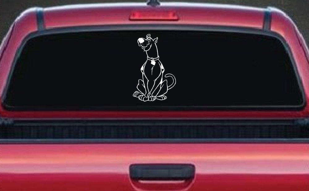 Scooby Doo Cartoons Car or Truck Window Decal Sticker