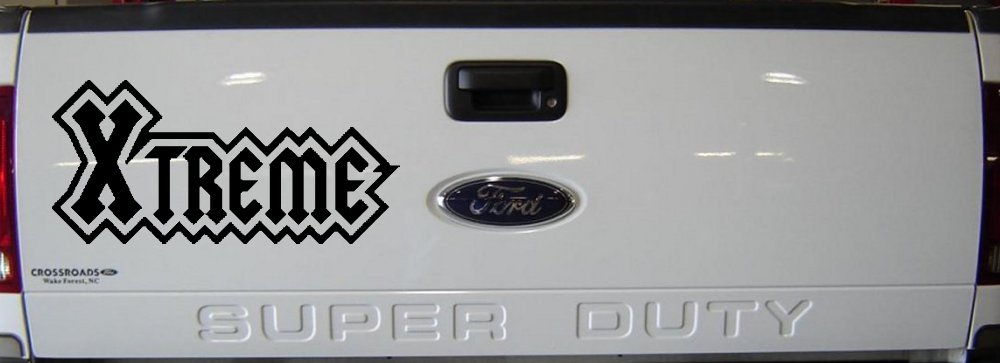 Xtreme Car or Truck Window Decal Sticker