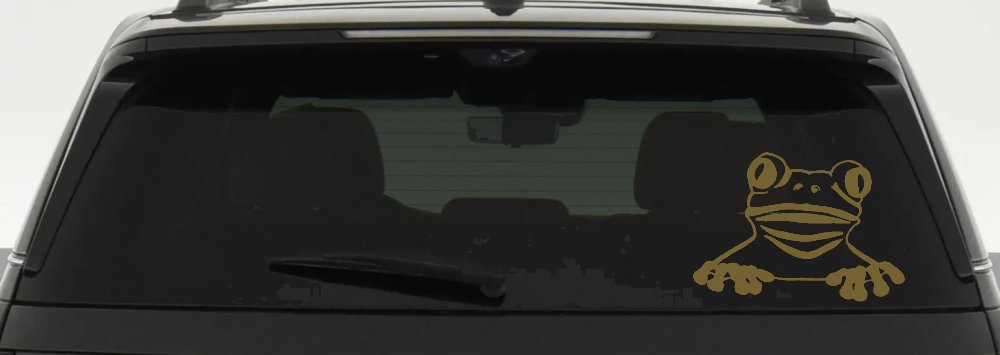 Tree Frog Car or Truck Window Decal Sticker