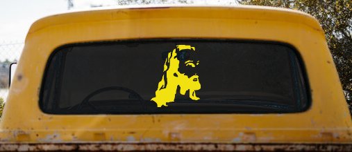 Jesus Christian Car or Truck Window Decal Sticker