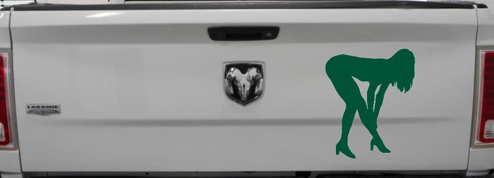 Sexy Girl Car or Truck Window Decal Sticker