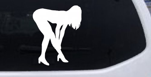 Sexy Girl Car or Truck Window Decal Sticker