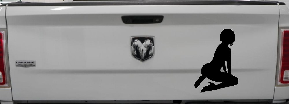 Sexy Girl Car or Truck Window Decal Sticker