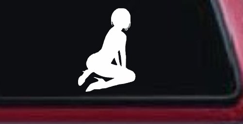Sexy Girl Car or Truck Window Decal Sticker