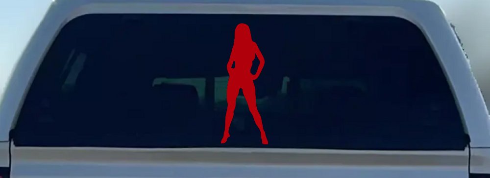 Sexy Girl Car or Truck Window Decal Sticker