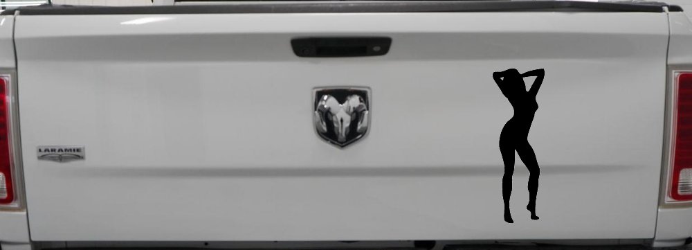 Sexy Girl Car or Truck Window Decal Sticker
