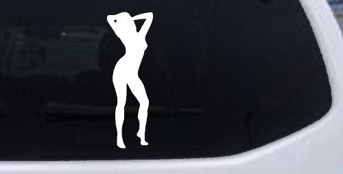 Sexy Girl Car or Truck Window Decal Sticker