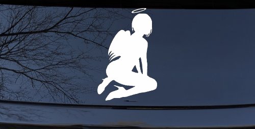 Sexy Angel Car or Truck Window Decal Sticker