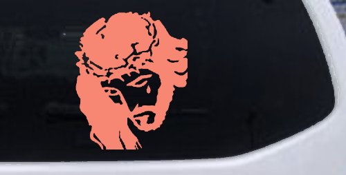 Jesus with tear Christian Car or Truck Window Decal Sticker