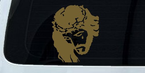 Jesus with tear Christian Car or Truck Window Decal Sticker