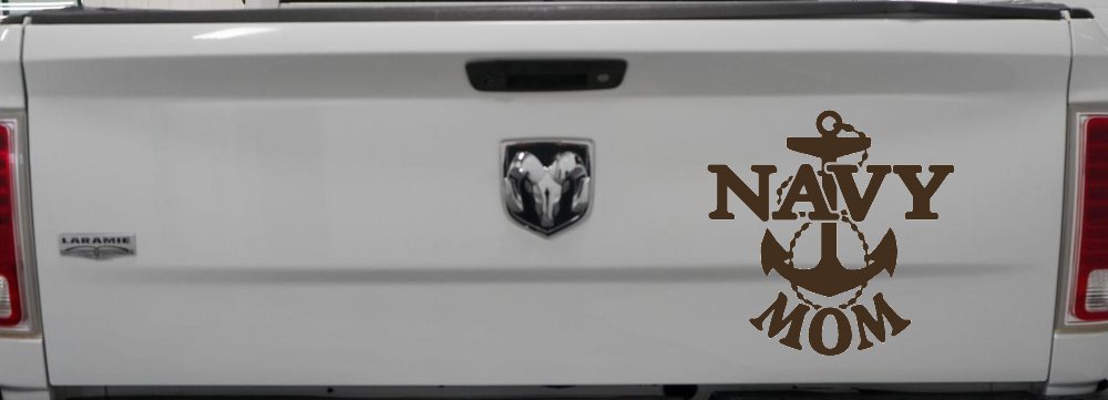 Navy Mom Military Car or Truck Window Decal Sticker