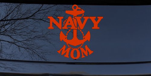 Navy Mom Military Car or Truck Window Decal Sticker