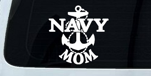 Navy Mom Military Car or Truck Window Decal Sticker