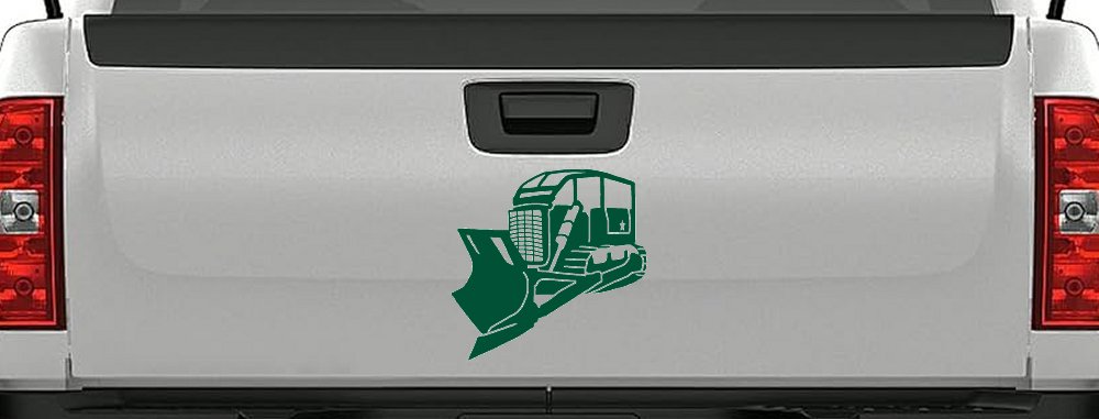 Rome Plow Bulldozer Military Car or Truck Window Decal Sticker