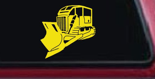Rome Plow Bulldozer Military Car or Truck Window Decal Sticker