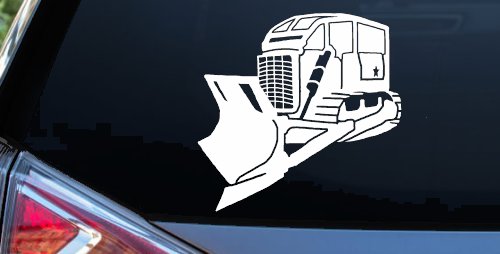 Rome Plow Bulldozer Military Car or Truck Window Decal Sticker