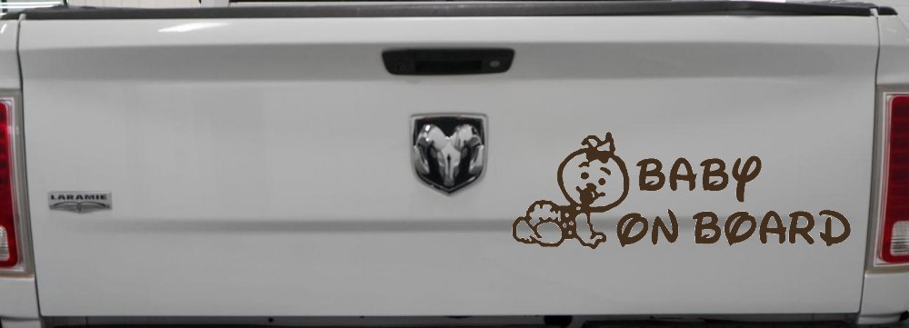 Baby On Board Car or Truck Window Decal Sticker