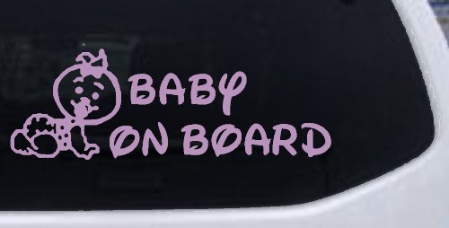 Baby On Board Car or Truck Window Decal Sticker