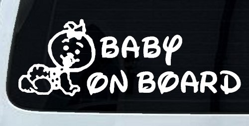 Baby On Board Car or Truck Window Decal Sticker