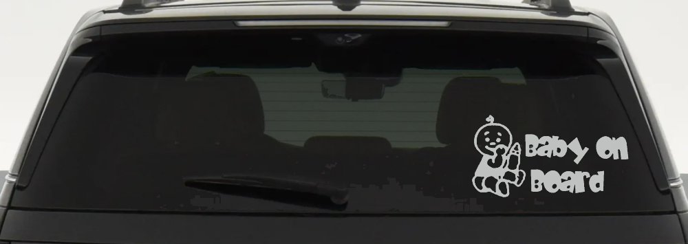 Baby On Board (Boy) Car or Truck Window Decal Sticker