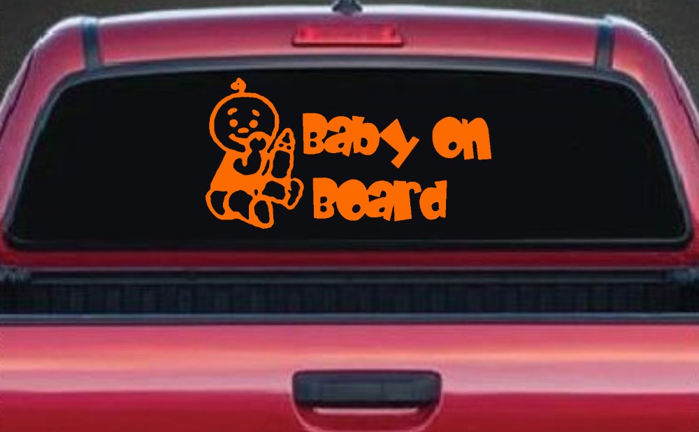 Baby On Board (Boy) Car or Truck Window Decal Sticker