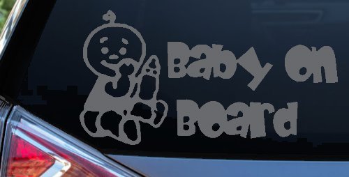 Baby On Board (Boy) Car or Truck Window Decal Sticker