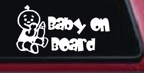 Baby On Board (Boy) Car or Truck Window Decal Sticker