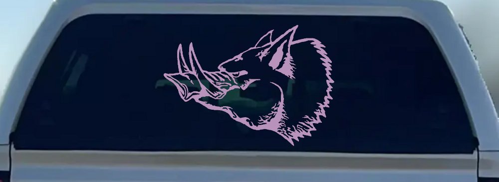 Wild Boar Hog Hunting Car or Truck Window Decal Sticker