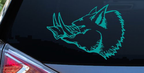 Wild Boar Hog Hunting Car or Truck Window Decal Sticker