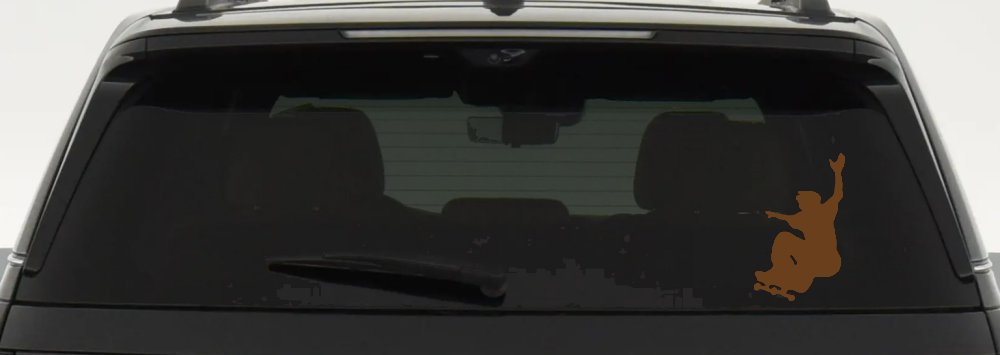 Free Style Skate Boarding Car or Truck Window Decal Sticker