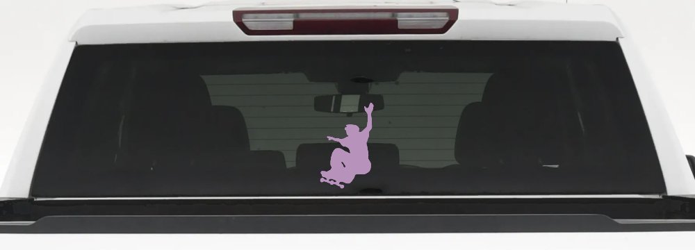 Free Style Skate Boarding Car or Truck Window Decal Sticker