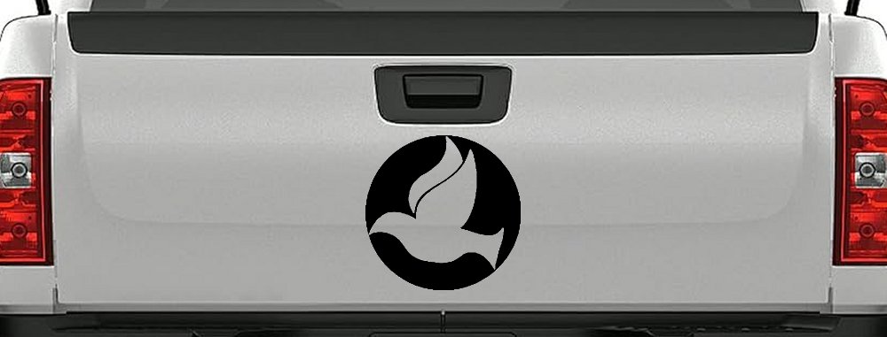 Dove In Circle Christian Car or Truck Window Decal Sticker