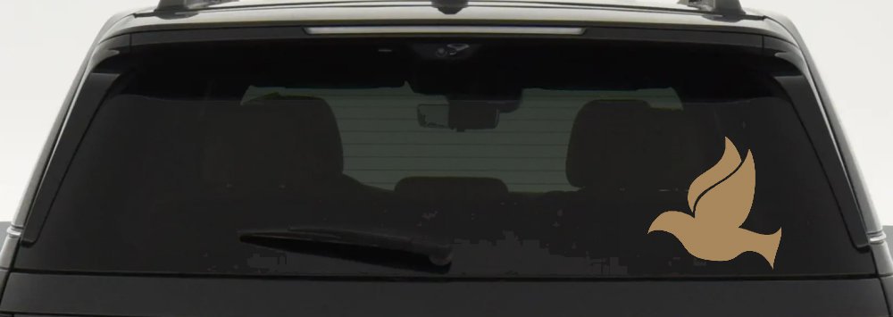 Dove Christian Car or Truck Window Decal Sticker
