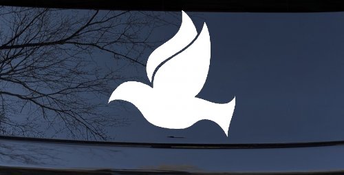Dove Christian Car or Truck Window Decal Sticker