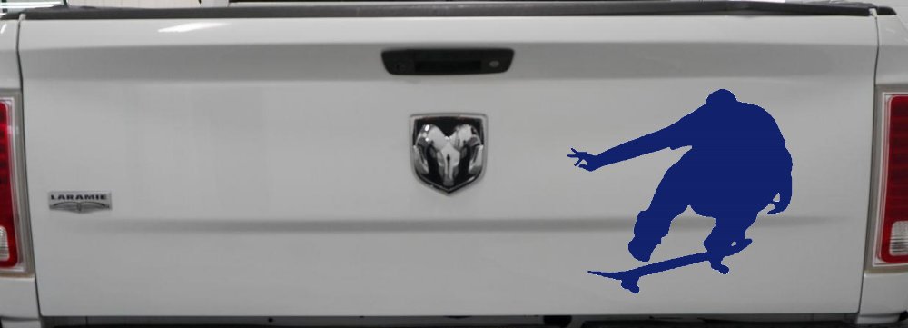 Skate Boarding Car or Truck Window Decal Sticker