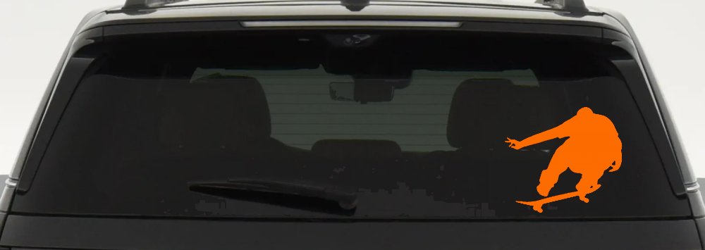 Skate Boarding Car or Truck Window Decal Sticker