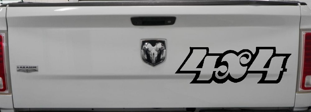 4X4 Off Road Car or Truck Window Decal Sticker (Black)