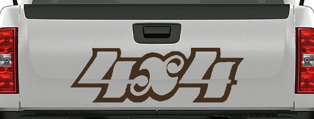 4X4 Off Road Car or Truck Window Decal Sticker (Brown)