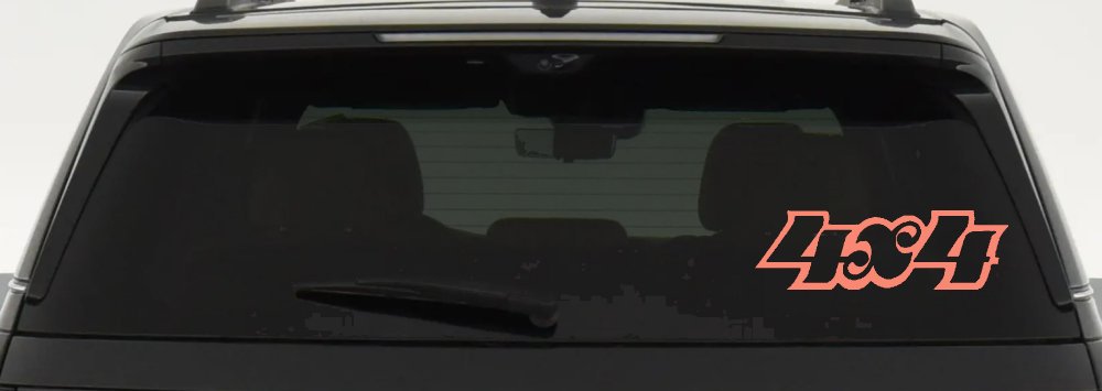 4X4 Off Road Car or Truck Window Decal Sticker