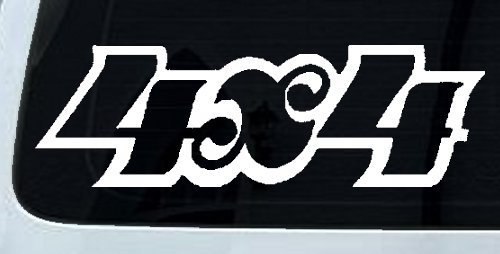 4X4 Off Road Car or Truck Window Decal Sticker