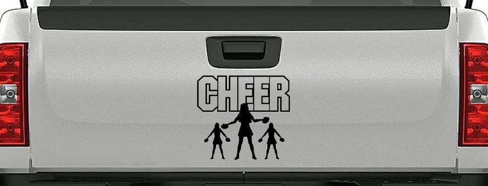Cheer Cheerleader Car or Truck Window Decal Sticker