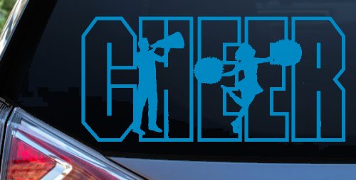 Cheer Cheerleader Car or Truck Window Decal Sticker